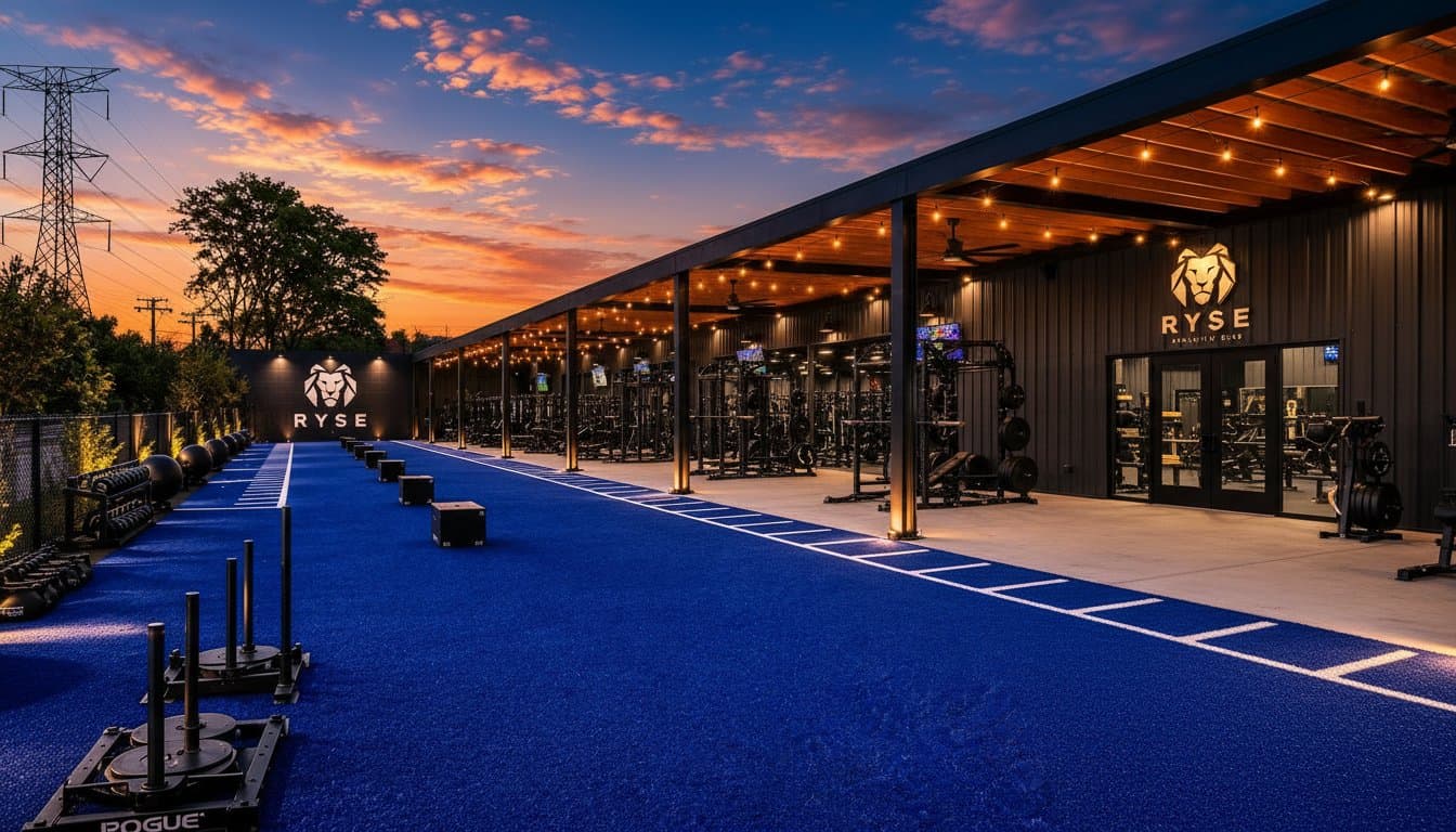 Inside Ryse Athletic Club