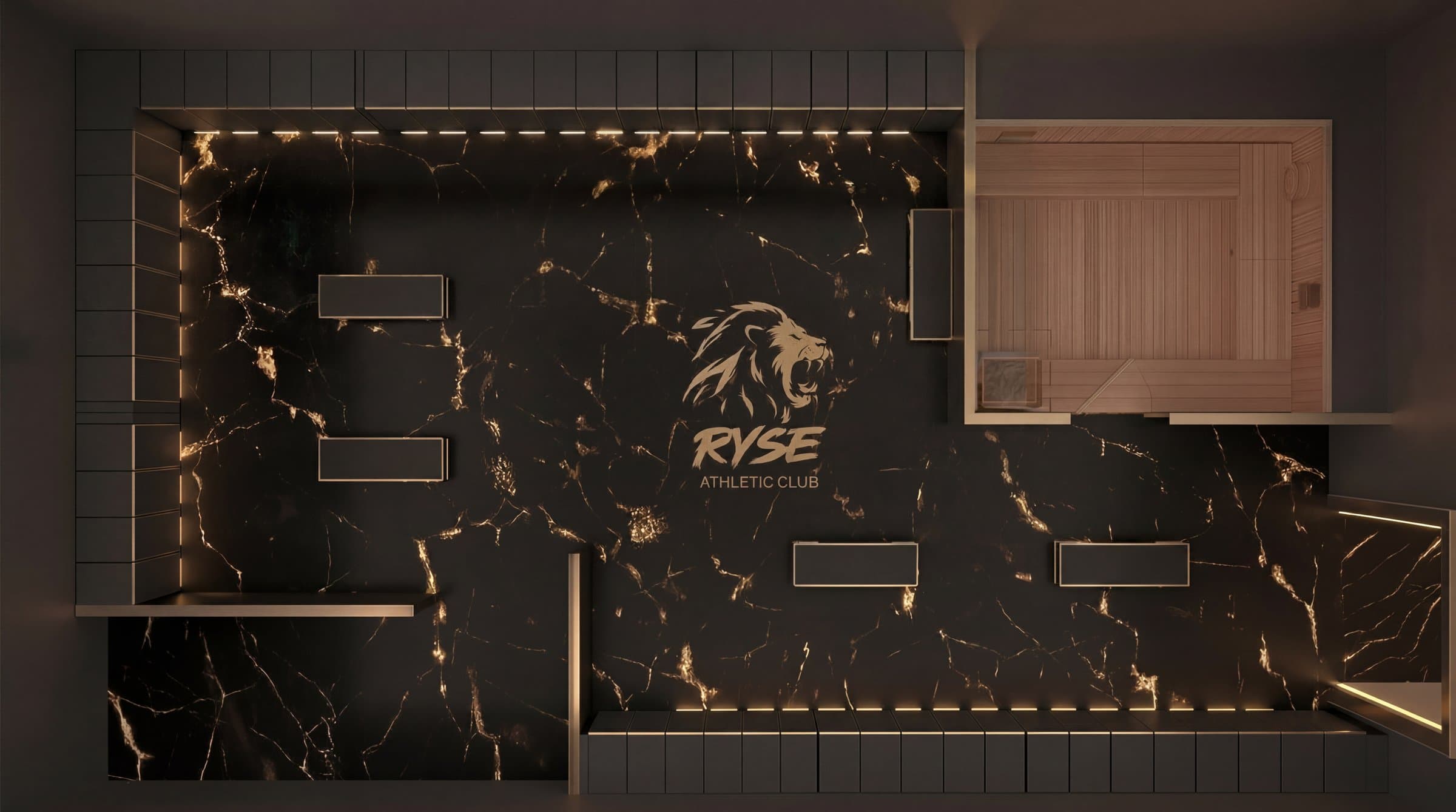 Inside Ryse Athletic Club
