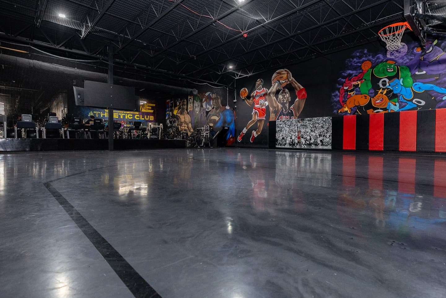 ryseathleticclub: More than weights — open run after the lift. 🏀